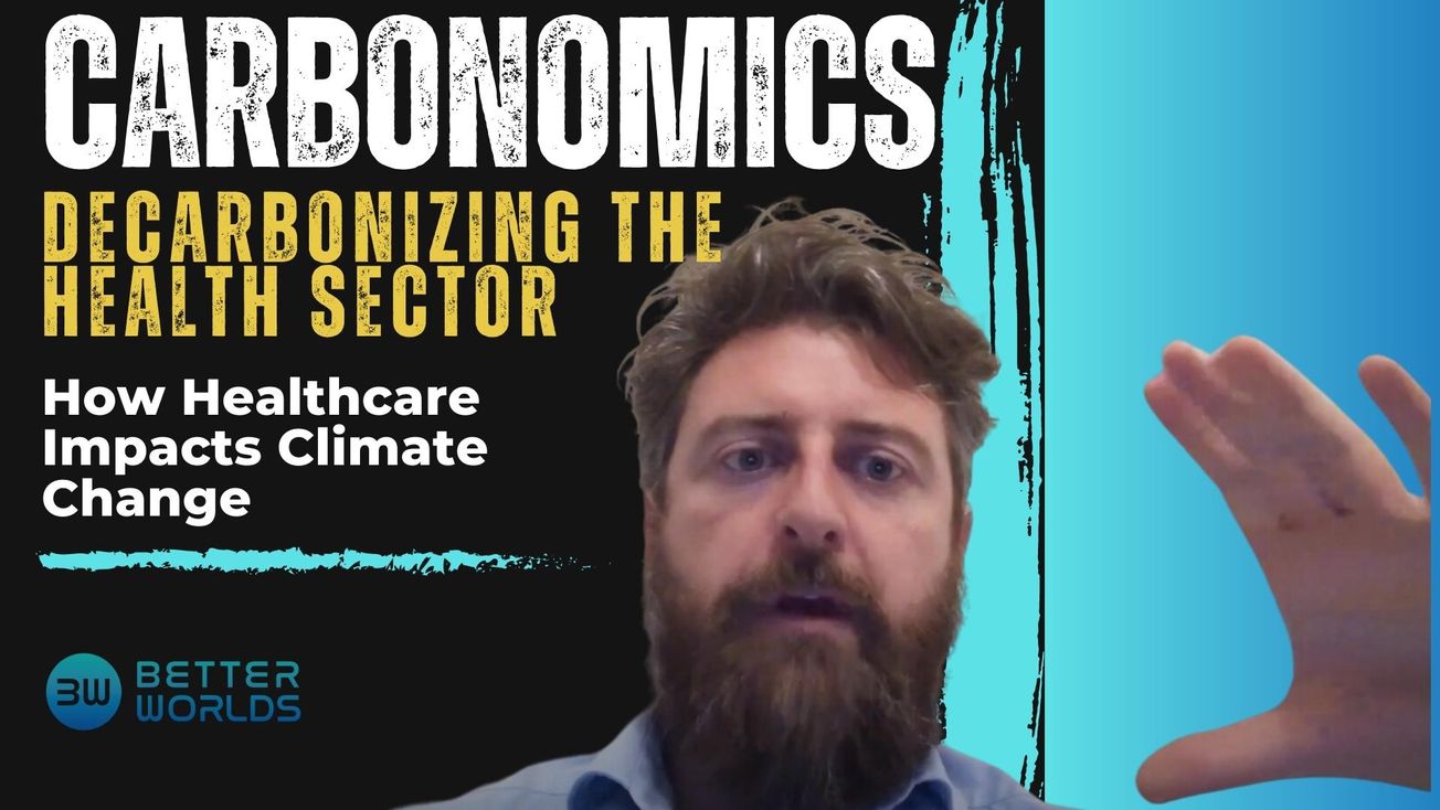 How does the Healthcare sector impact climate change?